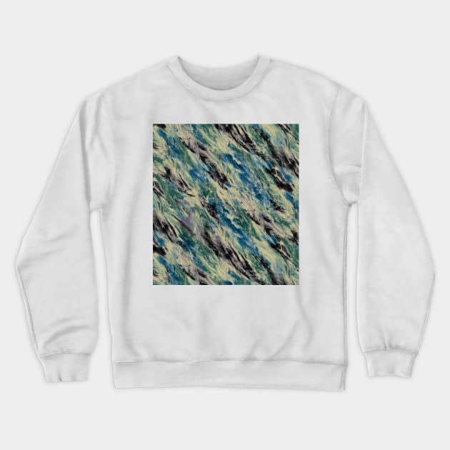 Stormy abstract feeling Crewneck Sweatshirt by rlatnwls